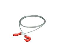 JYYTERD Accesorios Radiocontrol para Crawler TRX6 para Axial SCX10 90046 AXI03007 para Redcat para MST 1:10 para Modelo RC Cadena De Gancho Remolque Metal Piezas Modificadas(A)