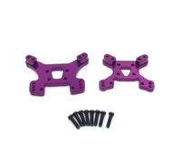 JYYTERD Accesorios Radiocontrol para Wltoys 1/14 144010 144001 144002 1/12 124017 124019 Accesorios De Amortiguadores Delanteros Y Traseros Piezas Actualización Metal RC(Purple)