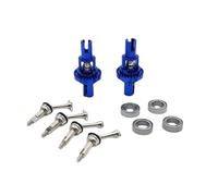 JYYTERD Accesorios Radiocontrol para WLtoys 1/28 K969 K979 K989 K999 P929 P939 284131 RC Piezas De Coche Mejora Metal Diferencial Bola Eje Transmisión Extendido(Blue)