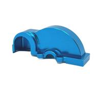 JYYTERD Accesorios Radiocontrol para Wltoys 12423 12429 12427 Trucks 1/12 RC Car Gear Cover Modificación Universal Reemplazar Piezas De Mejora Metal Coche RC Modificadas(Blue)