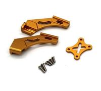 JYYTERD Accesorios Radiocontrol para Wltoys 144001 144010 14016 124008 124010 124017 124019 Piezas RC Las Actualización Metal Automóvil con Control Remoto Son Modificadas del Soporte ala(Yellow)