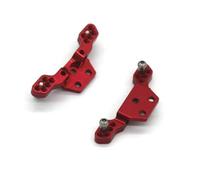JYYTERD Accesorios Radiocontrol para Wltoys 284161 284010 284131 K989 K969 Piezas Mejoradas De Metal Soporte Choque Multiagujero RC Actualización Coche Repuesto Accesorios(Red)