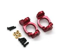 JYYTERD Accesorios Radiocontrol para ZD para Racing DBX-10 10427S 9106S 1:10 RC Control Remoto Coche Desierto Vehículo Todoterreno Accesorios De Actualización Metal C Seat 7187 Piezas Repuesto(Red)