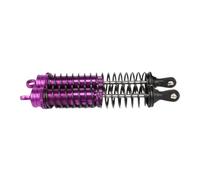 JYYTERD Amortiguador de Coche RC Compatible con HSP para Losi 1/8 RC Car Truck Accesorios Mejorados Piezas Amortiguador De Aluminio Ajustable En Aceite De 140 Mm(Purple)