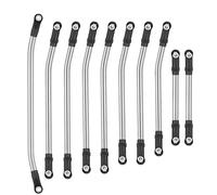 JYYTERD Biela RC para Element para Enduro para Sendero 1/10 RC Crawler Car Enlaces De Acero Suspensión Gran Altura con Extremo Varilla