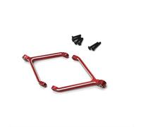 JYYTERD Biela RC para FMS para Xiaoqi para FCX24 1/24 RC Piezas De Automóvil Actualización Y Reacondicionamiento Metal Proceso CNC para Enlace Fijo del Chasis(Red)