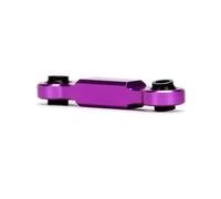 JYYTERD Biela RC para HPI para Savage para Flux XL 21 25 SS RS4 Piezas De Mejora La Barra Dirección del Servo Aleación Aluminio para Coche RC(Purple)