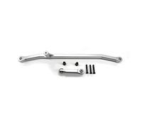 JYYTERD Biela RC para LOSI para LMT 1/8 RC Car Accesorios De Piezas Repuesto Aleación Aluminio Barra Enlace Dirección Más Resistente(Silver)