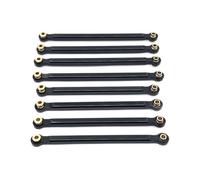 JYYTERD Biela RC para MN128 MN86 MN86S para MN G500 para La Barra De Acoplamiento del Chasis, El Enlace Suspensión, Piezas para Coche RC 1/12(Black)