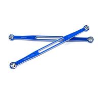 JYYTERD Biela RC para Traxxas 1/5 para X-MAXX para WideMaxx 8S 1/6 para XRT Piezas para Coche RC 2 De Bielas Metálicas 202,5 mm, Varillaje Enlace 7897(Blue)