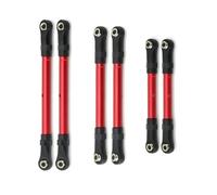 JYYTERD Biela RC para Traxxas para Slash para Hoss para Rustler para Stampede 4x4 Piezas para Coche RC 1/10 Juego De Bielas Dirección Y Suspensión(Red)