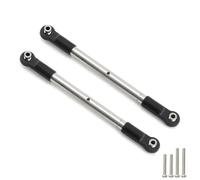 JYYTERD Biela RC para Traxxas para Widemaxx 2.0 89086-4 1/10 RC Car 119 Mm Enlaces De Puntera Delantera Acero 8997 Piezas Actualización Accesorios
