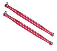 JYYTERD Biela RC para Traxxas para XRT 8S para X-Maxx para Widemaxx 1/5 1/6 RC Car Upgrade Parts 2 Piezas De Aleación Aluminio 7075 Barra Enlace Dirección Delantera(Red)