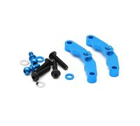 JYYTERD Compatible con Tamiya para TT02 Type-S TT02S 1/10 RC Car Upgrade Parts Accesorios Soporte De Brazo Superior De Metal 54651 Piezas RC(Blue)
