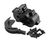 JYYTERD Compatible con Traxxas para Slash para E-Revo para Summit 1/16 RC Accesorios Y Piezas De Coche Caja De Cambios Metálica con Tapa De Engranajes 7379R Piezas RC(Black)