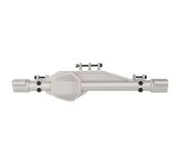 JYYTERD Eje Completo RC para Axial Bouncer RBX10 para Ryft 1/10 RC Rock Car, Piezas De Actualización, Juego Ejes Delantero Y Trasero Aluminio(Silver,Rear)