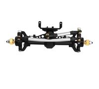 JYYTERD Eje Completo RC para Axial para SCX24 90081 C10 1/24 RC Car Upgrade Parts Accesorios Ejes De Portal Delantero Y Trasero Plástico(Front)