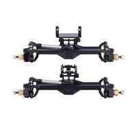 JYYTERD Eje Completo RC para TRX4M 1/18 RC Crawler Car Upgrade Parts Accesorios Ejes De Portal con Montaje Servo Y Enlaces(Black)