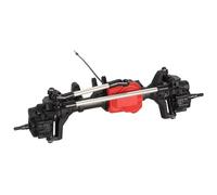 JYYTERD Eje Delantero Trasero RC para Traxxas para TRX-4 1/10 RC Car Ejes De Actualización Piezas Metal Portal Eje Delantero Y Trasero con Diferencial T-Lock(Front)