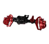 JYYTERD Eje Delantero Trasero RC para TRX-4 TRX6 Carcasa De Eje Portal Delantero Y Trasero Aleación Aluminio 1/10 RC Crawler Car Accesorios Piezas Actualización(Red,Front Axle)