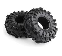 JYYTERD Neumáticos Coche RC para Axial para SCX10 90046 para TRX4 para Rock para Buggy 1/10 Coche Trepador De Control Remoto Neumáticos Goma 2, Pulgadas(2pcs)