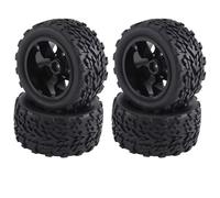 JYYTERD Neumáticos Coche RC para Traxxas para Rustler 2Wd 4X4 para VXL para Redcat 1/10 RC Car Upgrade Parts Truck Wheels and Tires 12Mm Hex