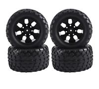 JYYTERD Neumáticos Coche RC para Traxxas para Rustler para Stampede para Hoss 2Wd 4X4 para Vxl 1/10 Neumáticos De Camión RC Ruedas Hexagonales 12mm Y