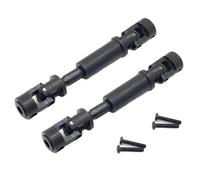 JYYTERD Piezas de Coche RC para 1/18 para FMS para Eazyrc para RocHobby para Arizona RC Car 2 Piezas Eje De Transmisión Acero Metálico CVD Modificadas Actualización Coche RC