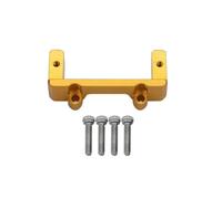 JYYTERD Piezas de Coche RC para FMS para FCX24 1/24 RC Crawler Car Soporte De Servo Metal Piezas Actualización Cat Accesorios Modificados Repuesto para Coche DIY(Yellow)