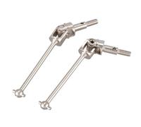 JYYTERD Piezas de Coche RC para HSP para 94122 94101 94102 02003 02168 122015 1/10 RC Car Upgrade Parts 2 Piezas Eje De Transmisión Metal CVD RC Repuestos