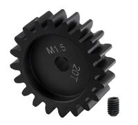 JYYTERD Piezas de Coche RC para Traxxas 1/5 para X-Maxx 6S 8S 1/6 para XRT RC para Buggy Piezas De Camiones Engranajes Motor Acero M1.5 20T 25T 5mm D-Apertura Actualización Coche(20T)