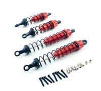 JYYTERD Piezas de Coche RC para Wltoys 12428 12429 12423 FY01/02/03/04/05 1/12 RC Car Crawler Short Course Truck Amortiguador Delantero Y Trasero 0016 0017 Piezas De Actualización(Red)