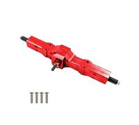 JYYTERD Piezas de Coche RC para WPL C14 C24 B14 B24 B16 B36 1/16 RC Car Truck para Rock Crawler Trucks Parts Metal Front/Medio/Trasero Bridge Axle Gear Box(Red,Rear)