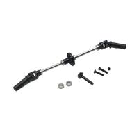 JYYTERD Piezas de Coche RC para WPL C14 C24 C34 C44 B14 B24 B16 B36 D12 1/16 Eje Delantero, Medio Y Trasero Metal para Coche RC Transmisión con Engranaje Acero Piezas Actualización(1pcs Front)