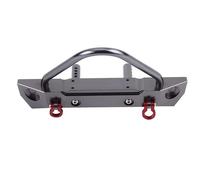 JYYTERD RC Car Bumper para Axial para SCX10 II 90046 para Traxxas para TRX4 para MST Parachoques Delantero De Metal CNC para Coche RC Crawler 1/10, Accesorios Y Piezas Mejora