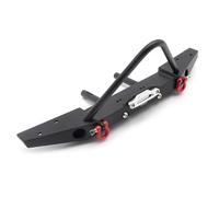 JYYTERD RC Car Bumper para Axial para SCX10 II III Pro para TRX4 para TRX6 Gen8 Gen9 Parachoques Delantero De Aluminio para Coche RC Crawler 1/10, Accesorios Y Piezas Mejora