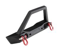 JYYTERD RC Car Bumper para Axial para SCX10 para II 90046 para Traxxas para TRX4 1/10 RC Crawler Car Parachoques Delantero con Gancho De Remolque Piezas Actualización Luz