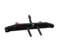 JYYTERD RC Car Bumper para Traxxas para TRX-4 para Axial para SCX10 90046 Parachoques Trasero Metálico para Crawler RC 1/10 con Luz Y Grilletes De Enganche Remolque