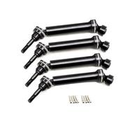 JYYTERD RC Eje transmisión Coche Compatible con Traxxas para Mini para E-Revo para Summit para Slash 1/16 RC Car Upgrade Parts 4WD Eje De Transmisión Delantero Y Trasero De Acero Duro 7151(4PCS)