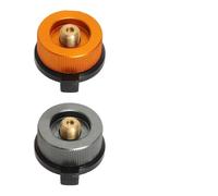 JYYWTSI Adaptador Cartucho Gas Adaptador hornillo Camping Adaptador Gas Camping Adaptador Gas Cartucho Adaptador Botella Gas Lote de 2 para Cartucho Largo y hornillo Dividido con autoapagado