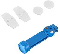 JYYWTSI Herramienta Retraer Pistones Freno Bici, Herramienta para Pinza de Freno de Disco en PA6 y Acero, 73 mm 38 mm, Compatible Shimano Sram Magura Hope, con 2 Placas de Acero y 2 Rondelas 18 mm