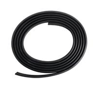 JYYWTSI Junta de Goma para Baca de Coche 3 m, Junta Universal para Riel de Techo 23 mm, Sellado para Barra de Techo Auto, Reduce Ruido del Viento sin Herramientas