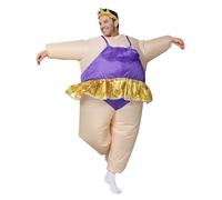JYZCOS - Disfraz inflable de bailarina para adultos - morado - Large