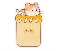 JZ Almohadilla de rascaciones de Gato autoadhesiva - Protector de Garra de Fieltro Duradero con Juguete de Gato, Almohadillas de rascaciones Protectoras de Muebles para sofá, Puerta-Bread Cat