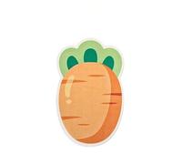 JZ Almohadilla de rascaciones de Gato autoadhesiva - Protector de Garra de Fieltro Duradero con Juguete de Gato, Almohadillas de rascaciones Protectoras de Muebles para sofá, Puerta-Carrot