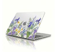 JZ Artistic Floral Estuche para MacBook Air 15 Inch M5 M4 M3 M2 Plastic Cover