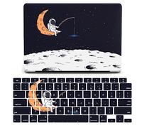 JZ Astronaut Casos para MacBook Pro 13 (2009-2012, Models: A1278) Carcasa de Carcasa Dura con Funda de Teclado - E