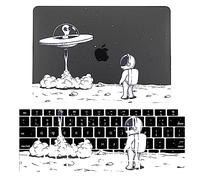 JZ Astronaut Casos para MacBook Pro 13 (2009-2012, Models: A1278) Carcasa de Carcasa Dura con Funda de Teclado - F