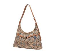 JZ Bolsa Bandolera Ligera de Corcho - Correa Ajustable para Mujer | Bolso de mano amplio Slouchy Tote para el trabajo diario y los viajes