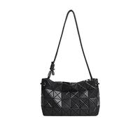 JZ Bolso Acolchado con Motivo Diamante - Ideal para Diario, Trabajo y Shopping -Black